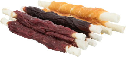 Trixie Denta Fun Roll Mix mit Hühner-, Lamm- oder Rindfleisch