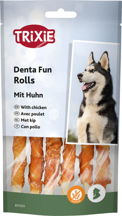 Trixie Denta Fun Rolls with Chicken