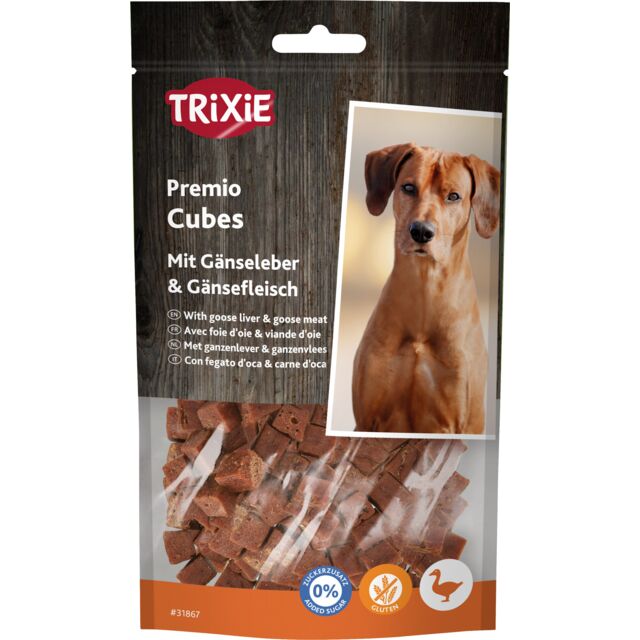 Trixie Premio Cubes mit Gänseleber & Gänsefleisch