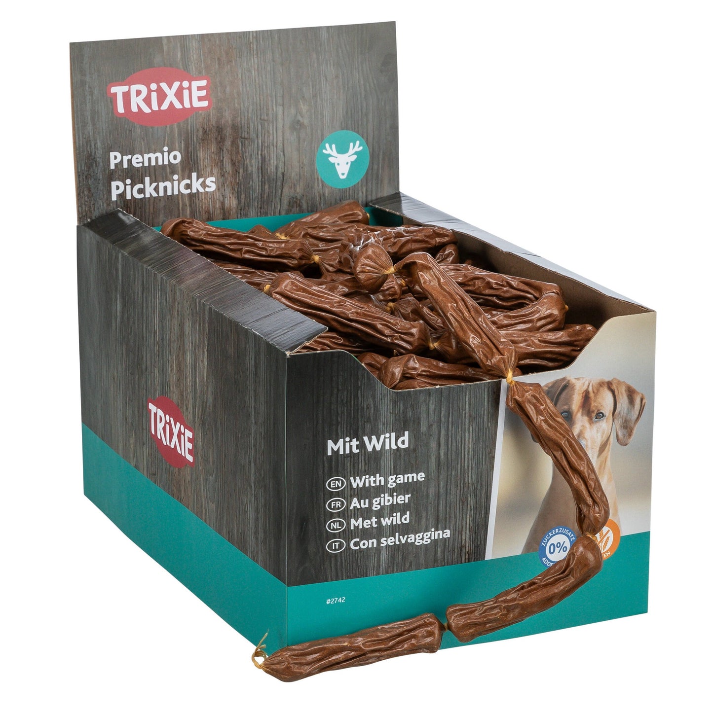Trixie Premio Picknicks Sausages with Venison