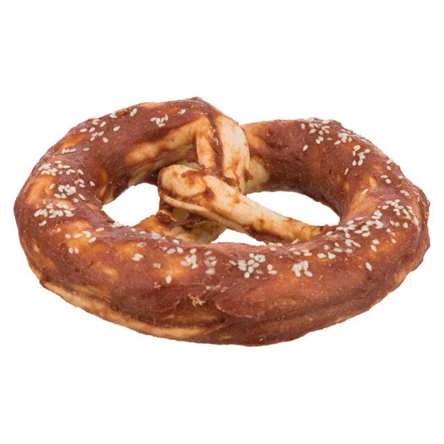 Trixie Pretzel Rinderhaut mit Ente ummantelt, lose