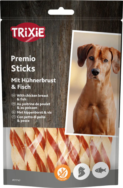 Trixie Sticks Premio Sticks mit Hühnerbrust & Fisch
