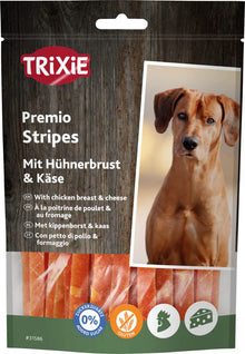 Trixie Premio Stripes mit Hühnerbrust & Käse