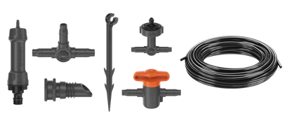 GARDENA Micro-Drip-System Tropfbewässerung Set Balkon (15 Pflanzen)