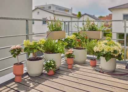 GARDENA Micro-Drip-System Tropfbewässerung Set Balkon (15 Pflanzen)