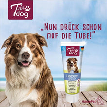 TubiDog® Lachscreme Tube für Hunde – 75 g