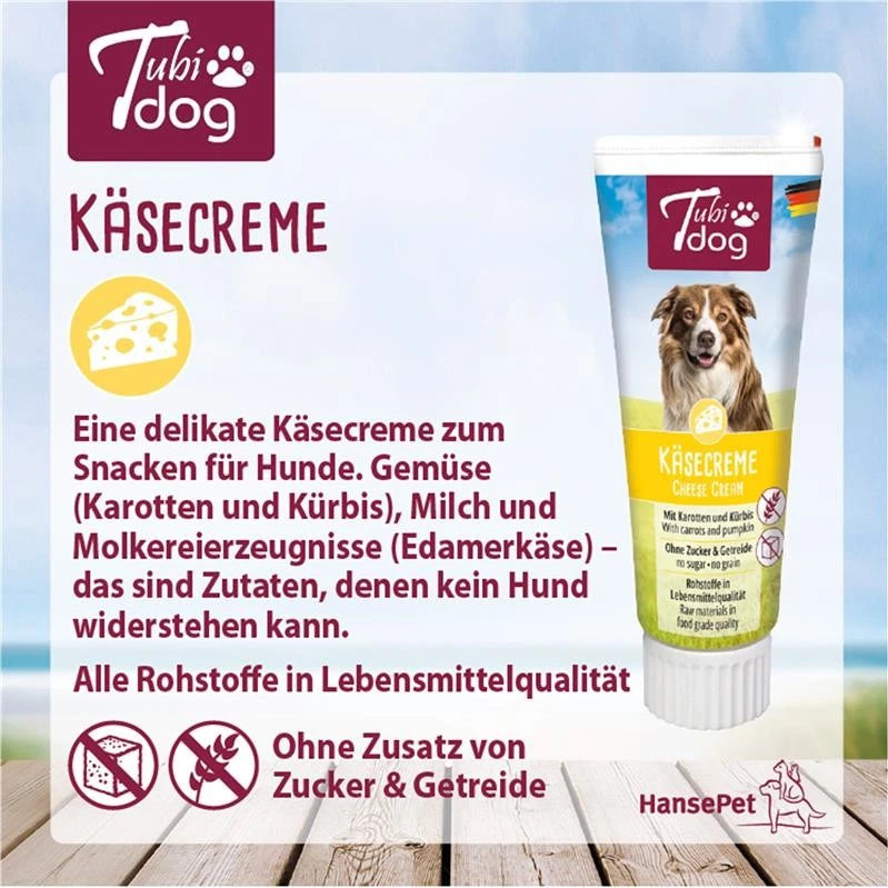 TubiDog® Käsecreme für Hunde – Tube 75 g