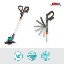 Gardena Cordless Trimmer EasyCut Ready to Use Set