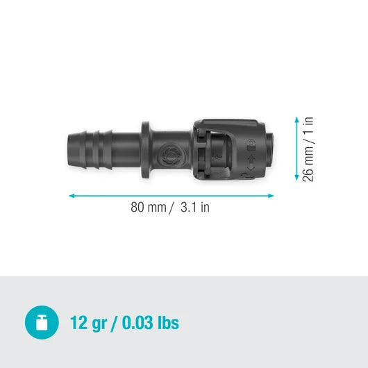 Micro-Drip-System Universal Connector 13 mm (1/2") - Content: 1 piece