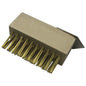 Siena GARDEN Weed Joint Replacement Brush, Brass Bristles + Scraper Attachment
