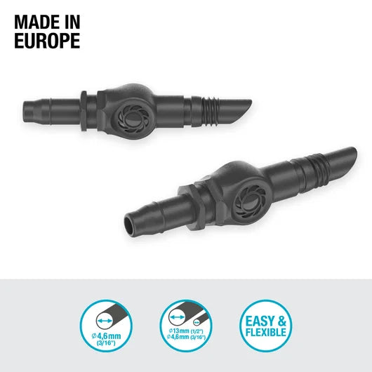 GARDENA Micro-Drip-System Verbinder 4,6 mm (3/16")
