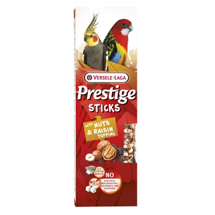 Versele Laga Großsittich Sticks mit Nüsse 140g