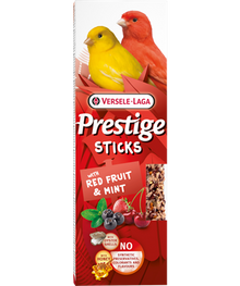 Versele-Laga Prestige Premium Sticks with Red Fruit & Mint