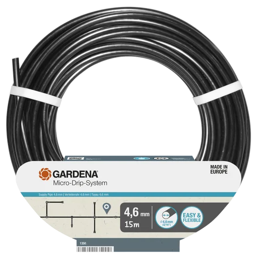 GARDENA Micro-Drip-System Verteilerrohr 4,6 mm (3/16"), 15 m