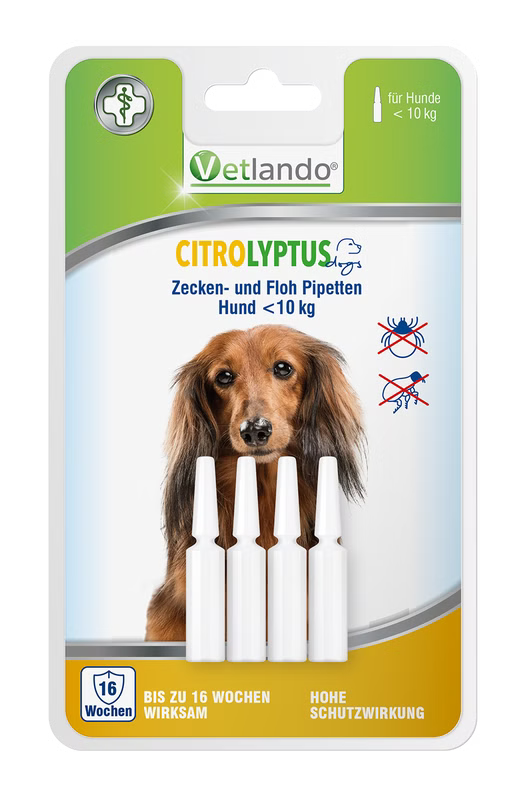 vetlando Zecken- und Floh Spot On Pipetten