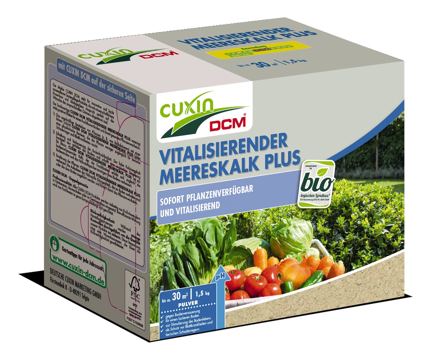 Cuxin DCM Vitalisierender Meereskalk Plus - Bio