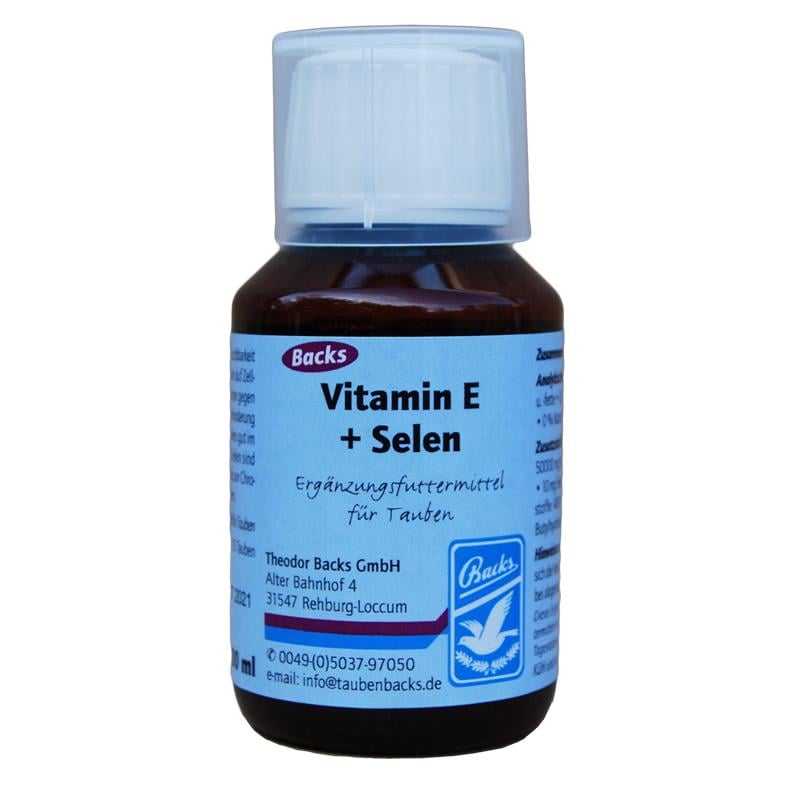 Backs Vitamin-E + Selen 100 ml