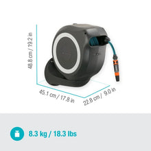 Wall-mounted hose box RollUp