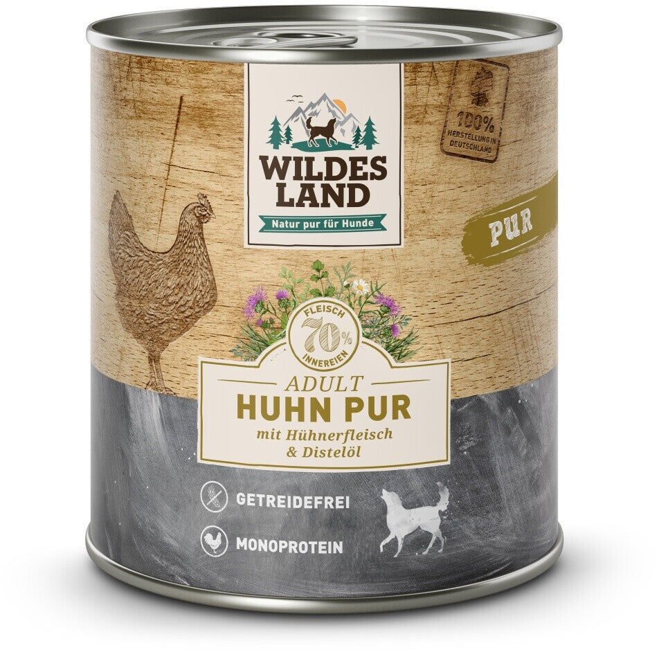 Wildes Land Pure Chicken with Thistle Oil