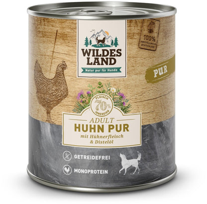 Wildes Land Pure Chicken with Thistle Oil