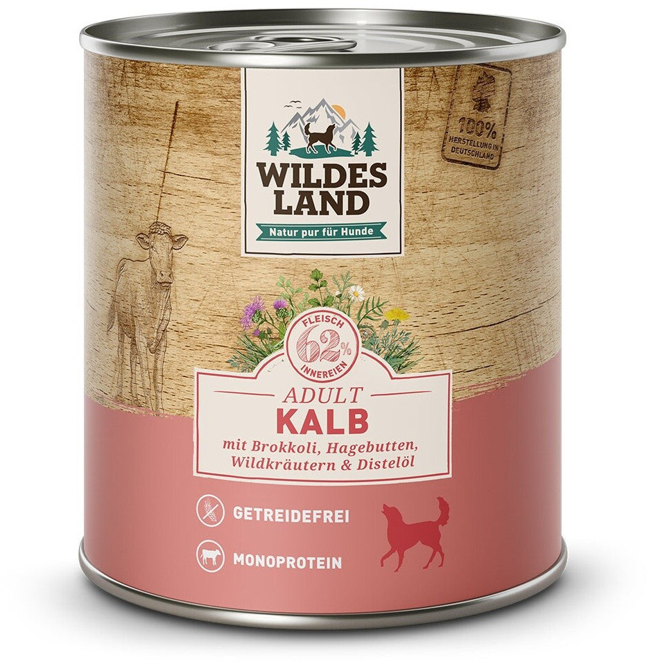 Wildes Land Veal with Broccoli, Carrots, Rosehip, Wild Herbs, and Thistle Oil
