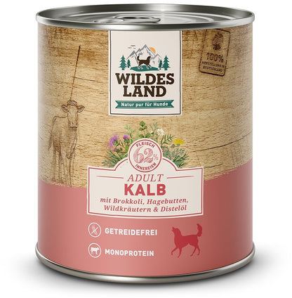 Wildes Land Veal with Broccoli, Carrots, Rosehip, Wild Herbs, and Thistle Oil