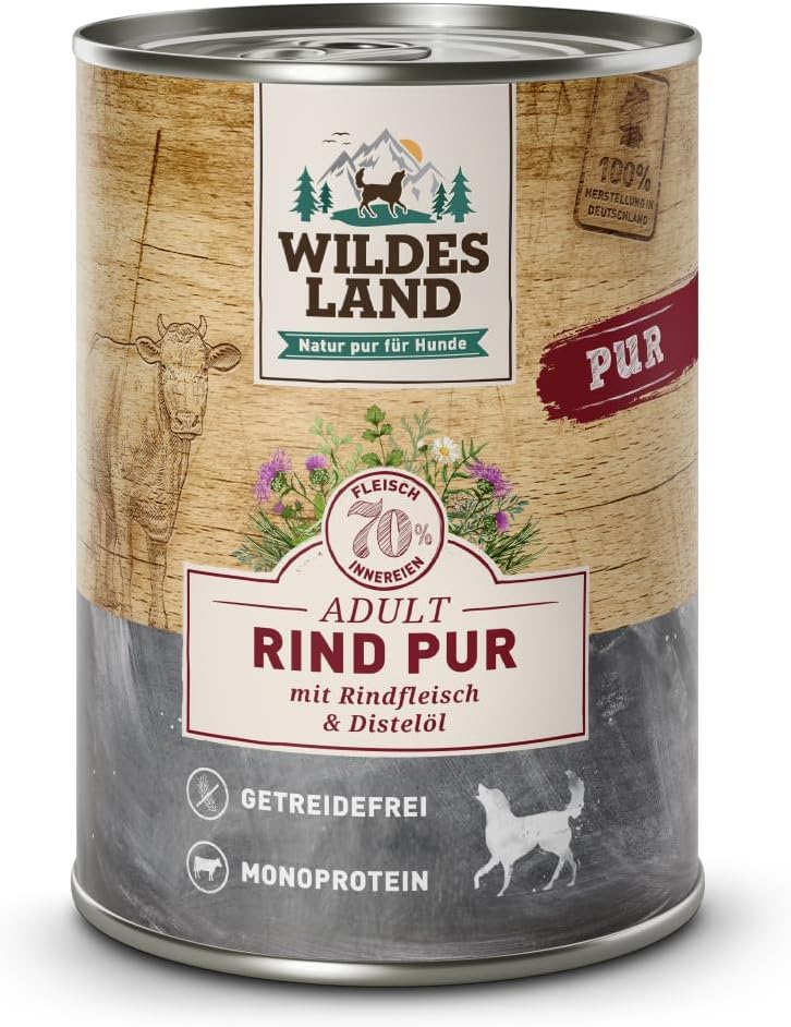 Wildes Land Beef PURE with Thistle Oil