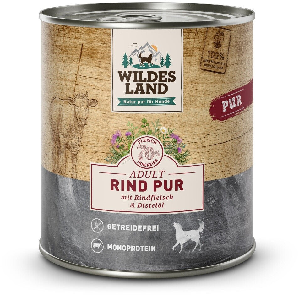 Wildes Land Beef PURE with Thistle Oil