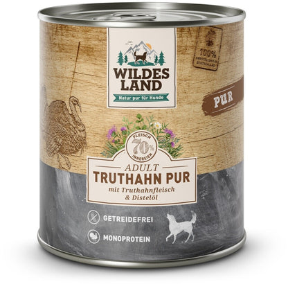 Wildes Land Turkey Pure with Thistle Oil