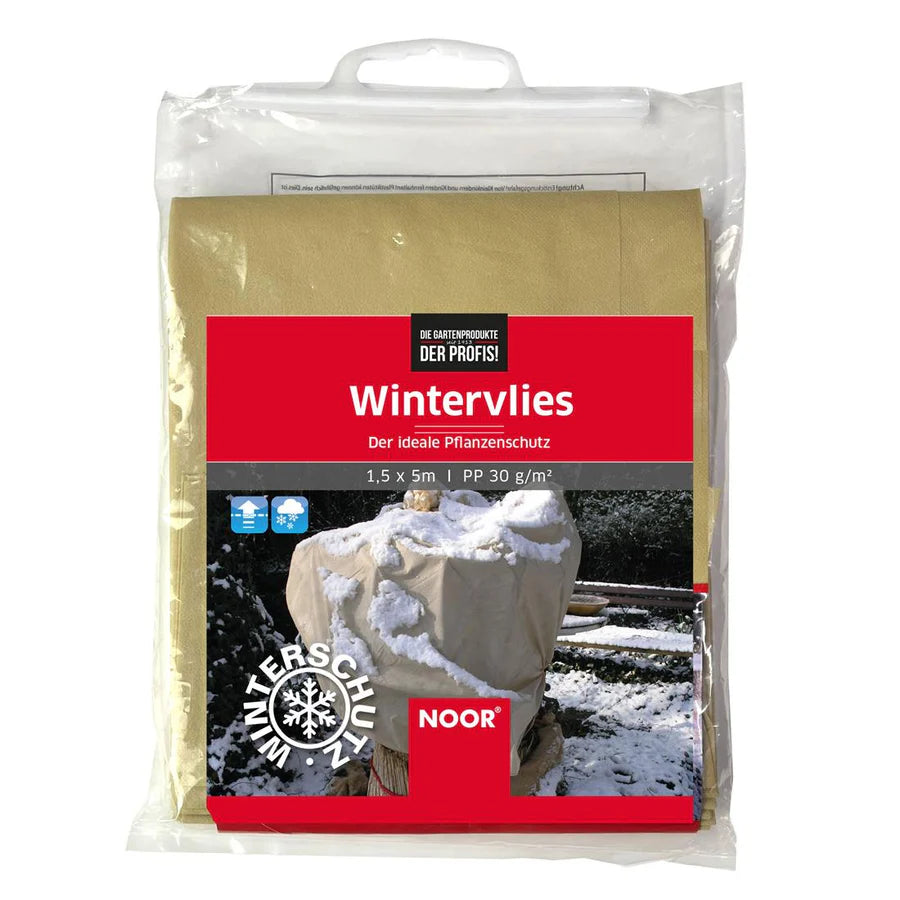 Noor Wintervlies, beige 1,5 x 5 m 30 g/m²