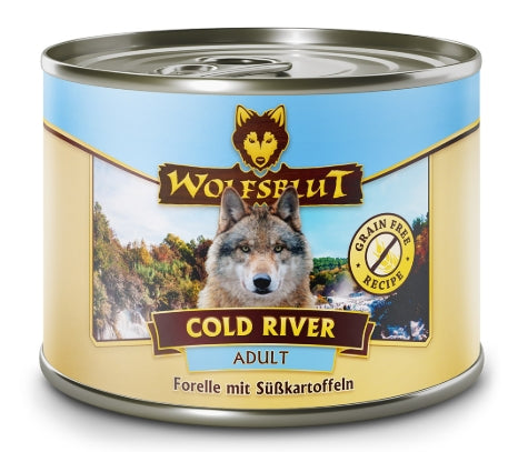 Wolfsblut Cold River Adult - Forelle mit Süßkartoffeln