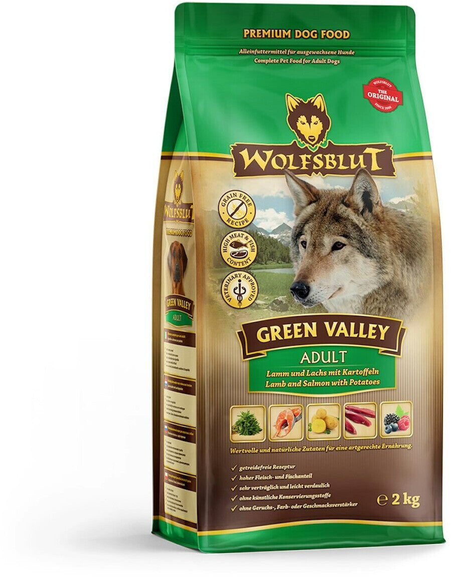 Wolfsblut Green Valley Adult - Lamb & Salmon with Potato