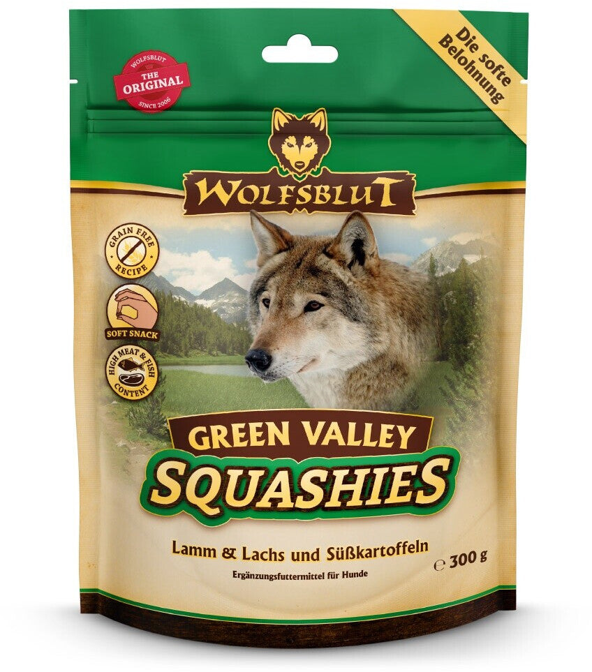 Wolfsblut Green Valley Squashies - Lamm & Lachs mit Kartoffel