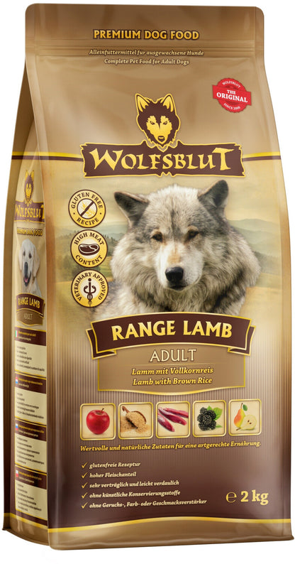 Wolfsblut Range Lamb Adult - Lamb with Rice