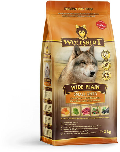 Wolfsblut Wide Plain Small Breed - Pferd mit Süßkartoffel