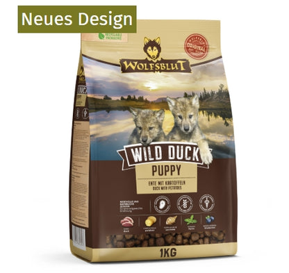 Wolfsblut Wild Duck Puppy - Ente mit Kartoffel