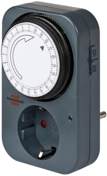 Brennenstuhl Zeitschaltuhr MZ 20, mechanische Timer-Steckdose