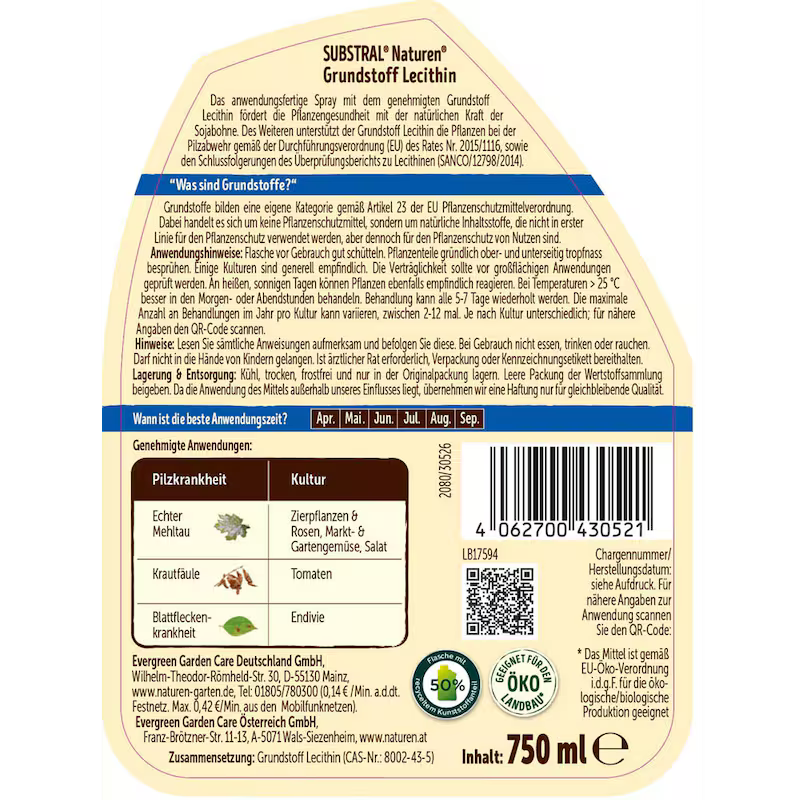 Evergreen Natural Raw Material Lecithin Spray