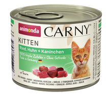 animonda Carny Kitten Beef, Chicken+Rabbit