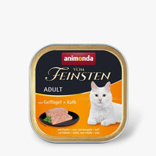 animonda Vom Feinsten Katze Adult mit Geflügel+Kalb