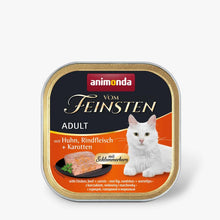 animonda Vom Feinsten Katze Schlemmerkern Adult Huhn+Rind+Karotte