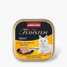 animonda Vom Feinsten Cat Gourmet Core Adult Turkey, Beef + Carrot