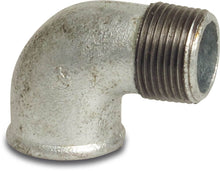 Bevo No. 92 Elbow 90° Cast Iron Galvanized Female Thread x Male Thread