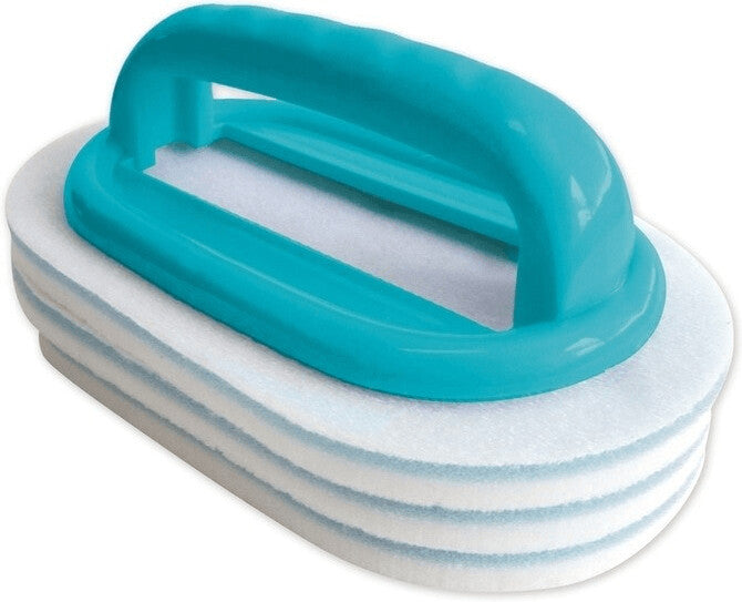 Bayrol Hand Brush with Interchangeable Cleaning Pads