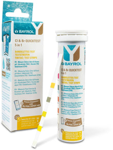 Bayrol Quicktest Test Strips pH/Cl/TAC/Algaecide