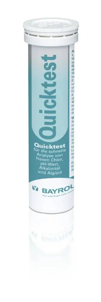 Bayrol Quicktest Teststreifen pH/Cl/TAC/Algizid