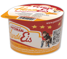 Petmann HundeEis Peanut Banana im Becher 90 ml TK