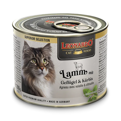 LEONARDO Superior Selection Lamm mit Geflügel & Kürbis