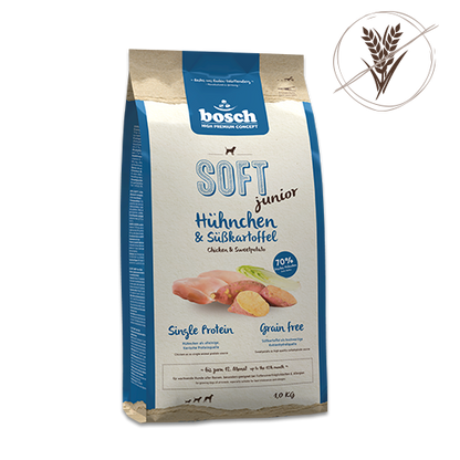 Bosch Dog Soft Junior Huhn+Süßkartoffel 1 kg