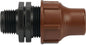 Bevo Kupplung PP 16 mm Außengewinde Braun Typ